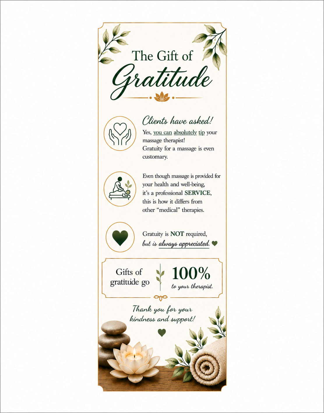 gratuity